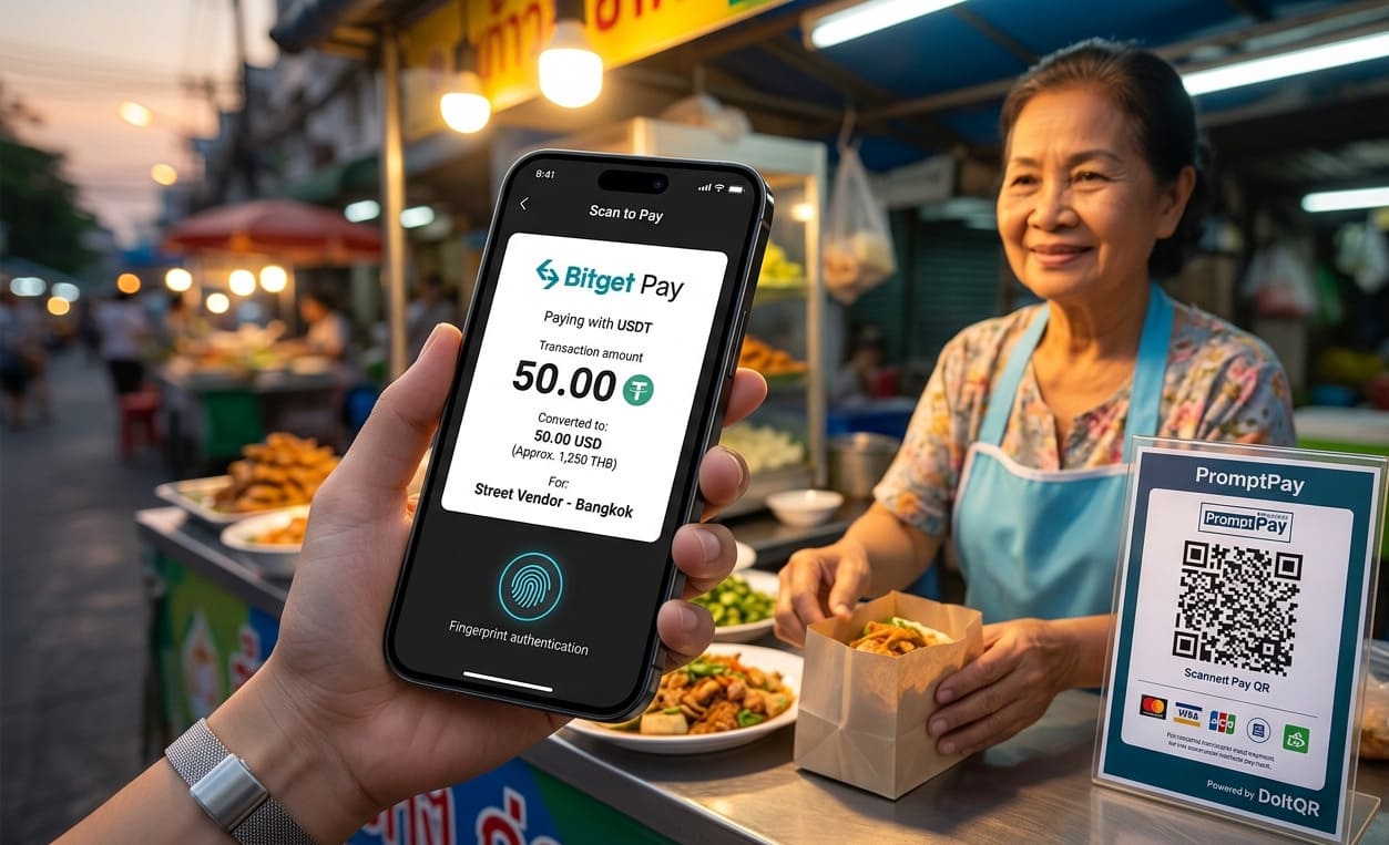 Bitget Scan to Pay USDT QR Code 2026 — DoItQR