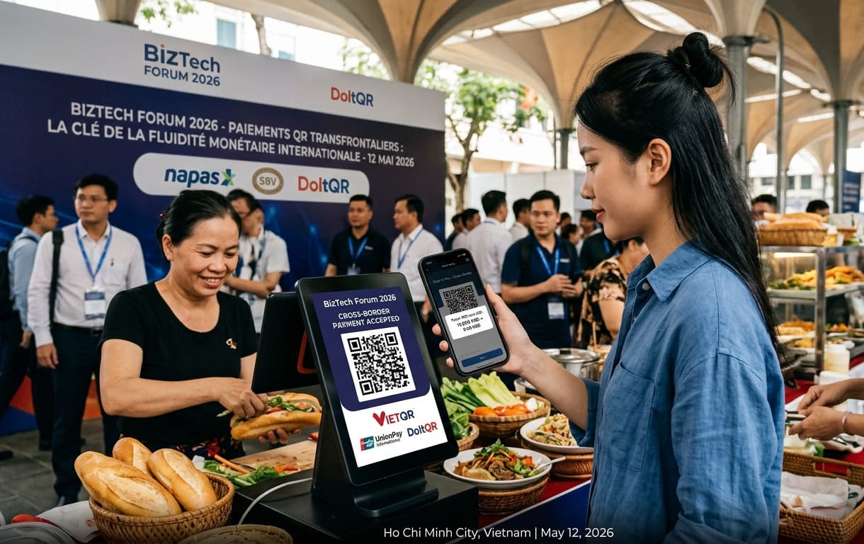 BizTech 2026 : Paiements QR Transfrontaliers — DoItQR