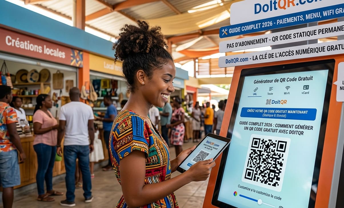 Générer QR Code Gratuit DoItQR — DoItQR