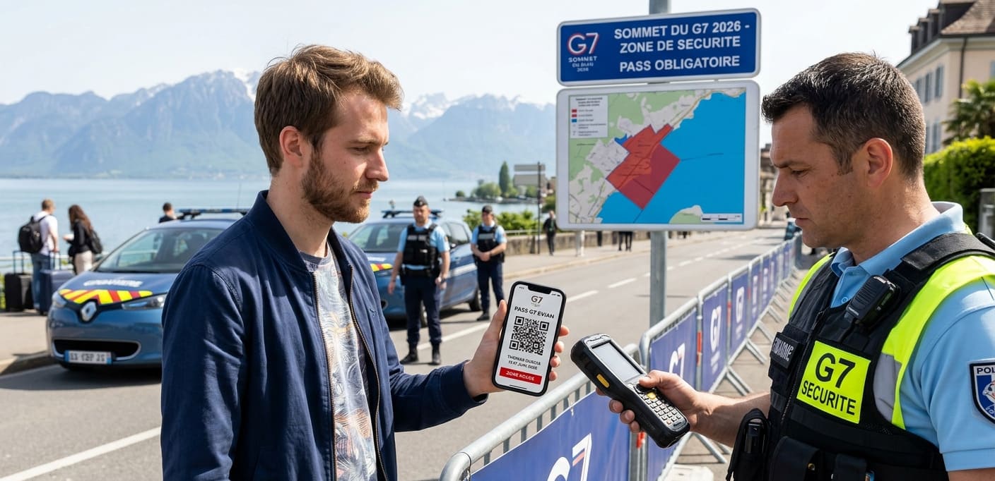 Pass QR Code G7 Évian 2026 — DoItQR