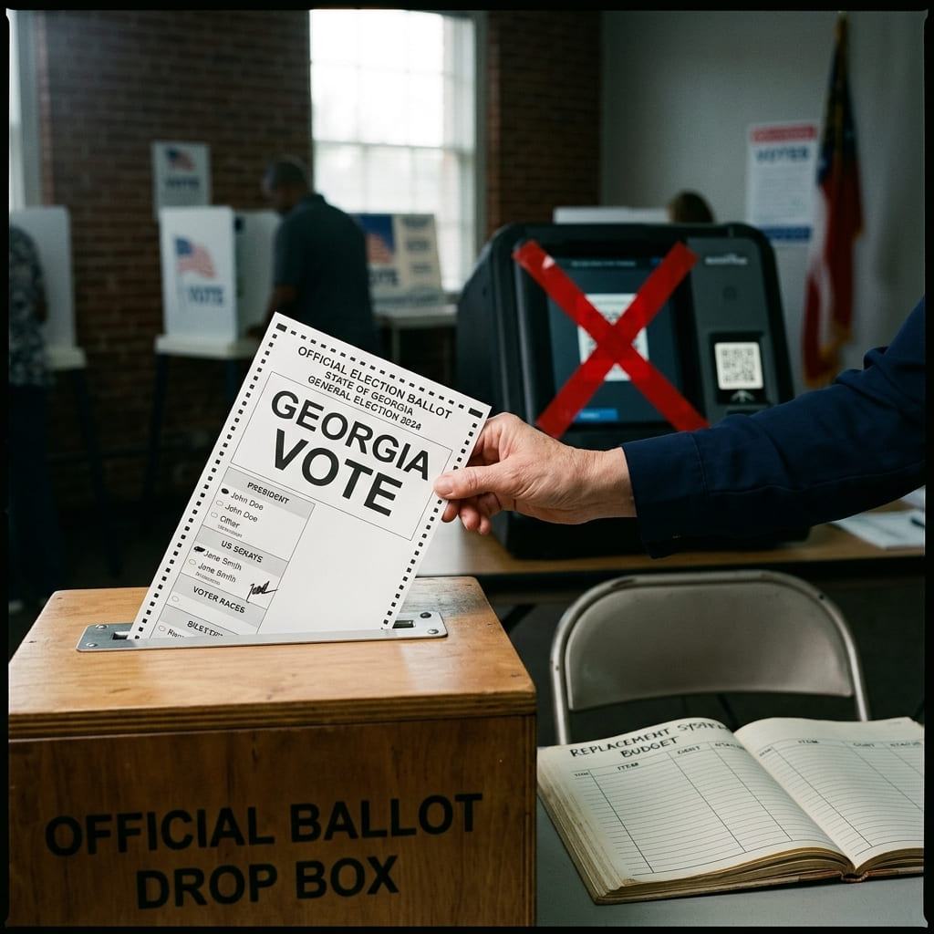 Interdiction des Bulletins à QR Code en Géorgie 2026 — DoItQR