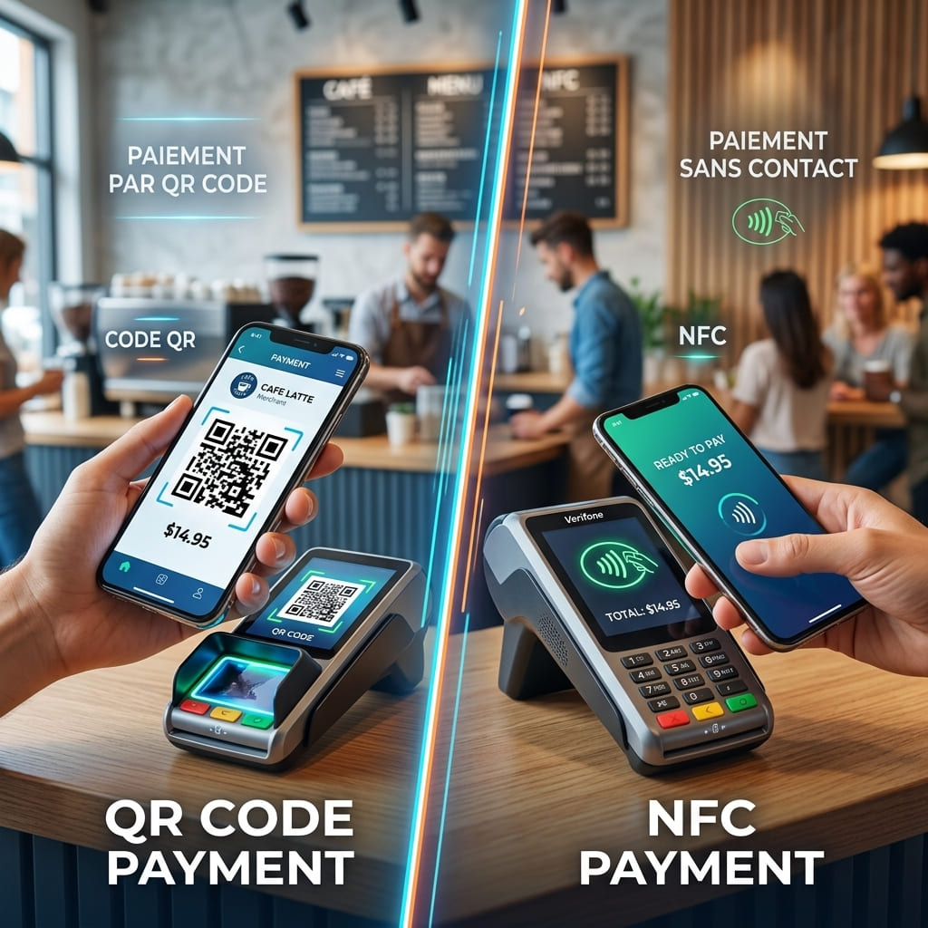 QR Code vs NFC — Guerre du paiement 2026 — DoItQR