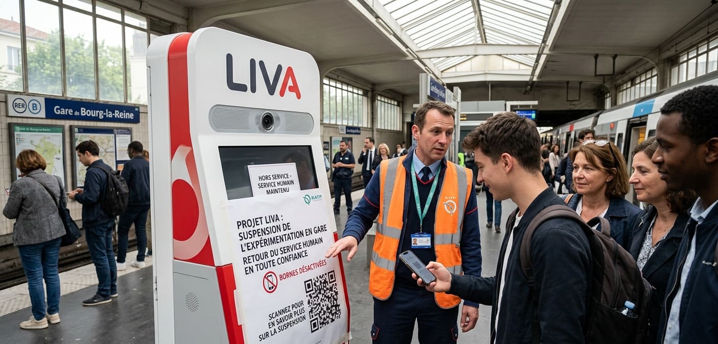 RATP : Projet QR Code LIVA RER B — DoItQR