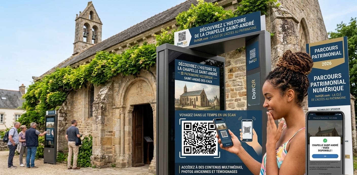 Saint-André-des-Eaux : QR Codes et Patrimoine Historique — DoItQR