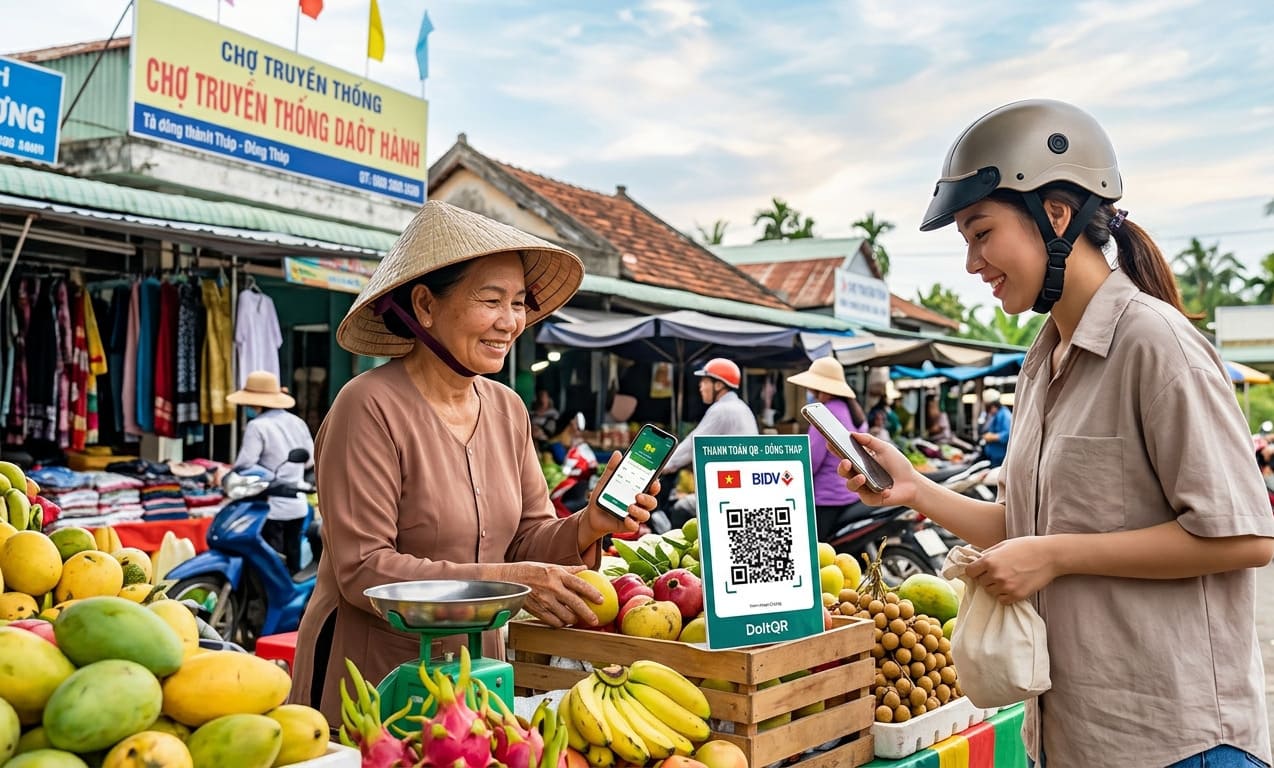 Vietnam QR code paiement DoItQR